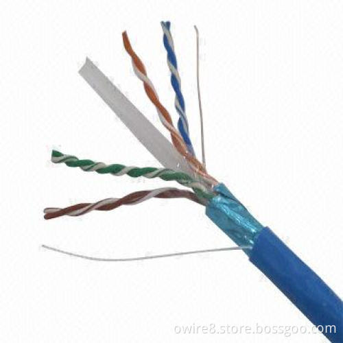 Internet communication UTP Cat5e computer cable